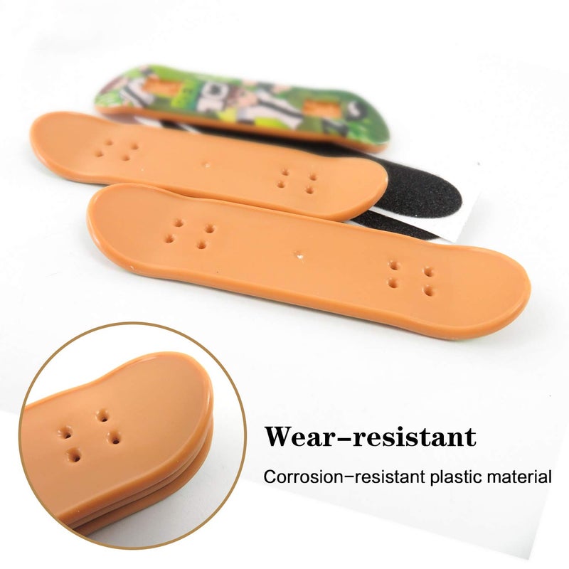 RemeeHi DIY Fingerboard with Nuts Trucks Tool Kit Basic Bearing Wheels Packaged in Box - Image 5